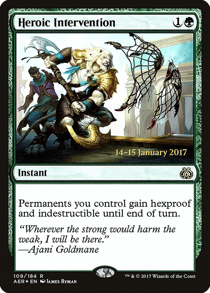 Heroic Intervention [Aether Revolt Prerelease Promos] | Jack's On Queen