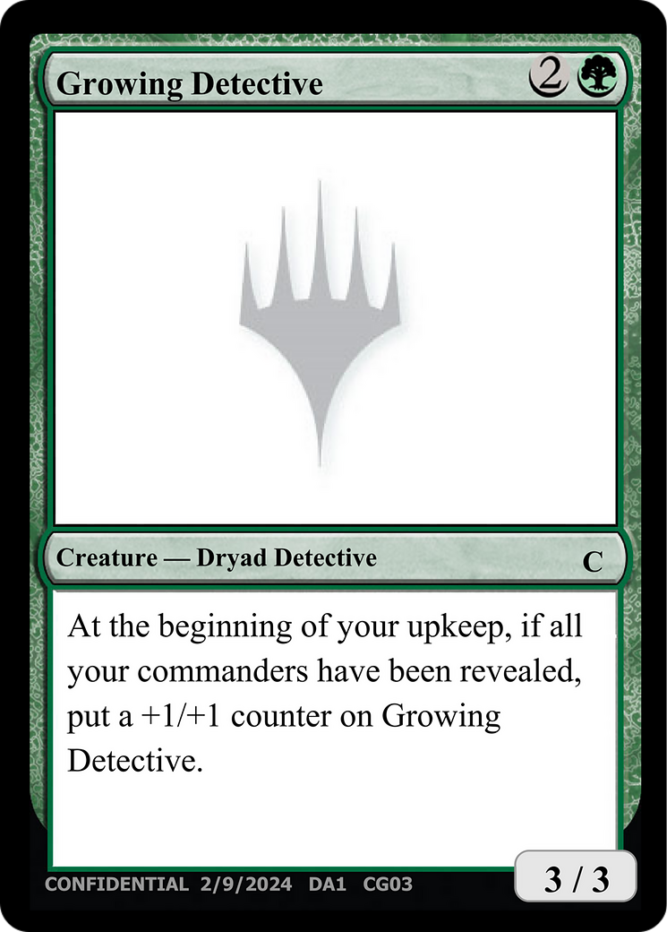 Growing Detective [Unknown Event] | Jack's On Queen