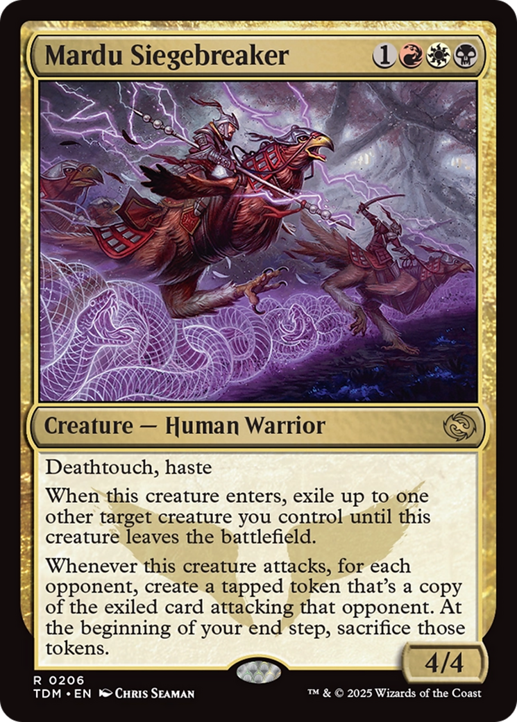 Mardu Siegebreaker [Tarkir: Dragonstorm] | Jack's On Queen