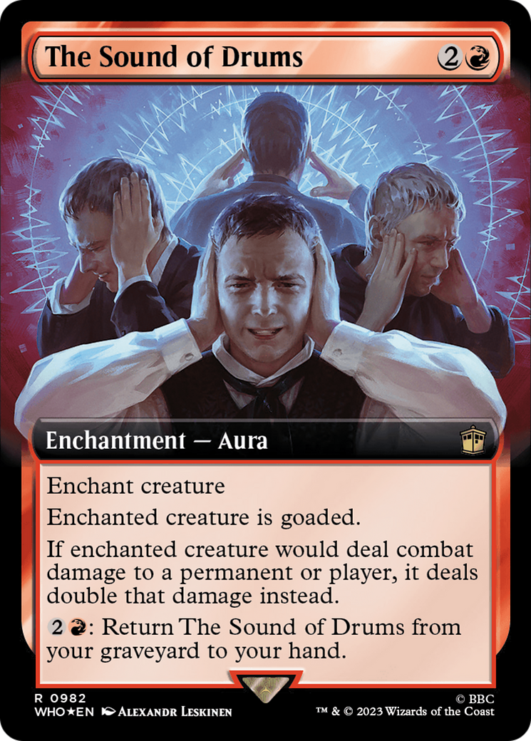 The Sound of Drums (Extended Art) (Surge Foil) [Doctor Who] | Jack's On Queen