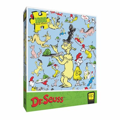 Puzzle - 1000 pcs - Dr. Seuss "Green Eggs And Ham" | Jack's On Queen