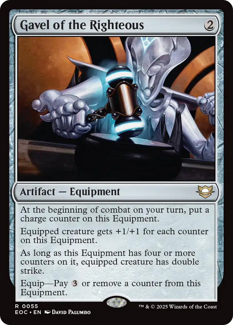 Gavel of the Righteous [Edge of Eternities Commander] | Jack's On Queen