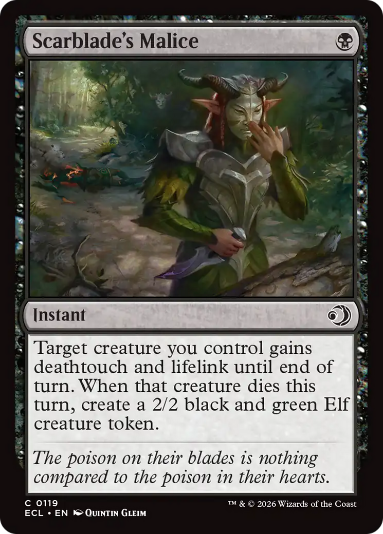 Scarblade's Malice [Lorwyn Eclipsed] | Jack's On Queen