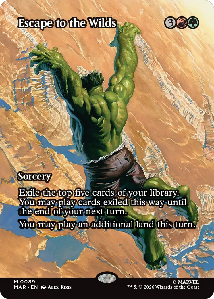 Escape to the Wilds (Borderless) [Marvel Universe: Eternal-Legal] | Jack's On Queen