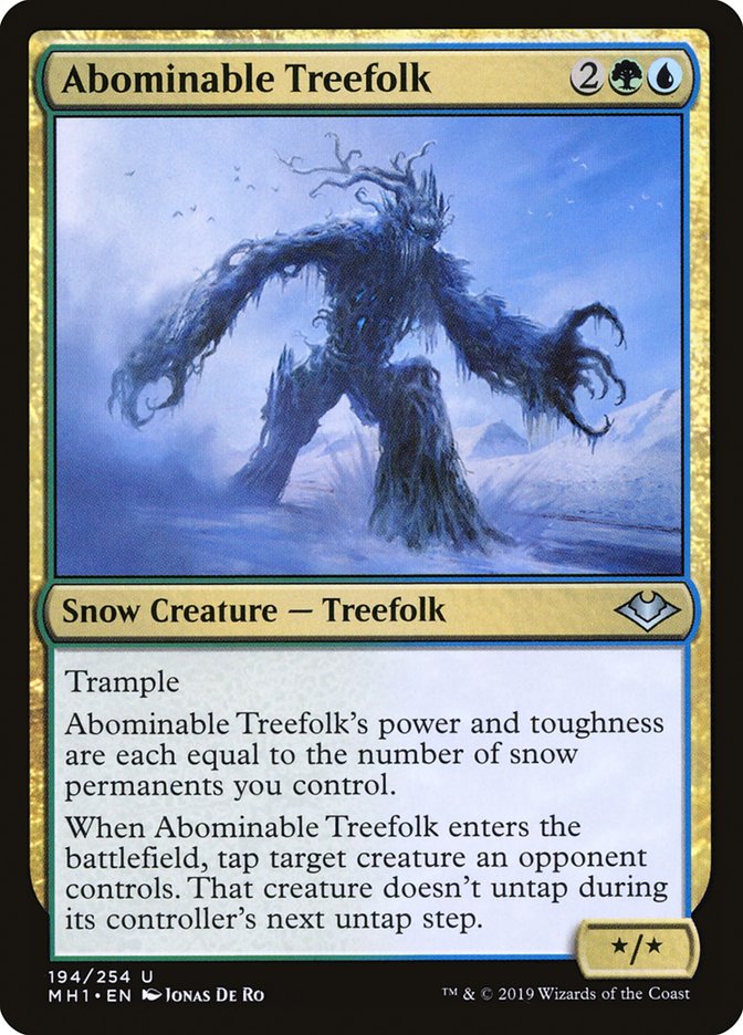 Abominable Treefolk [Modern Horizons] | Jack's On Queen