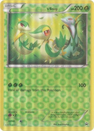 _____'s Snivy (Jumbo Card) [Miscellaneous Cards] | Jack's On Queen