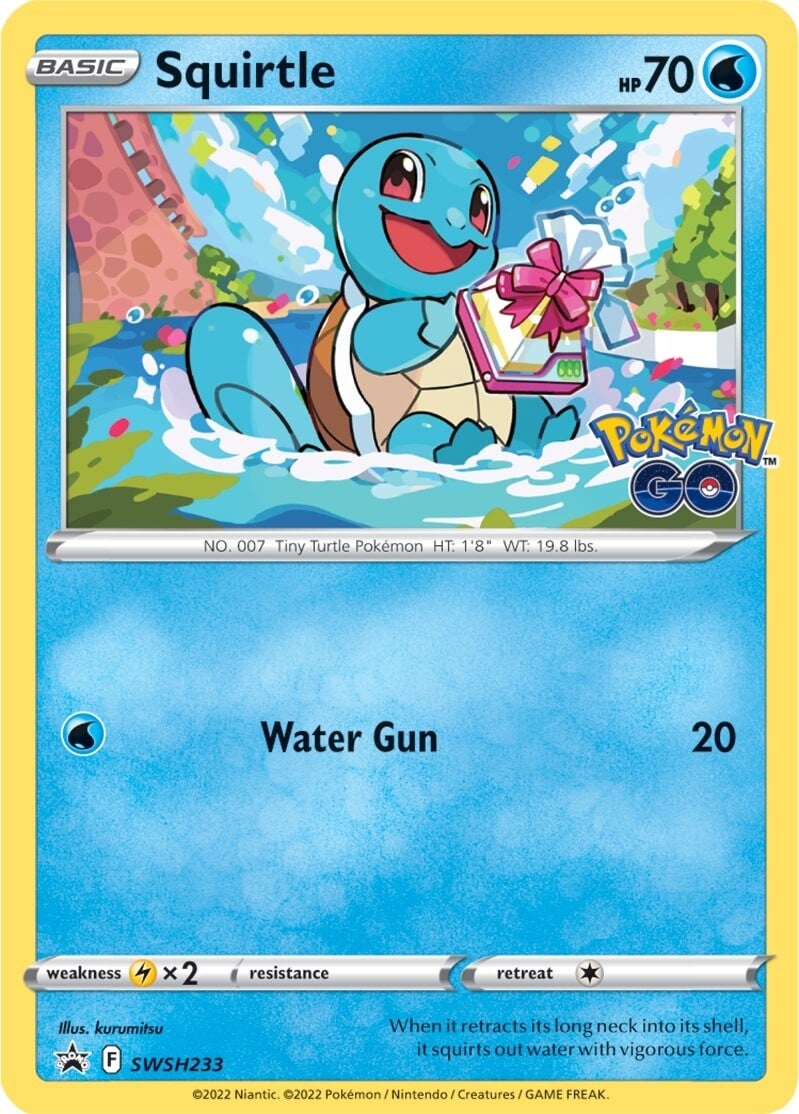 Squirtle (SWSH233) [Sword & Shield: Black Star Promos] | Jack's On Queen