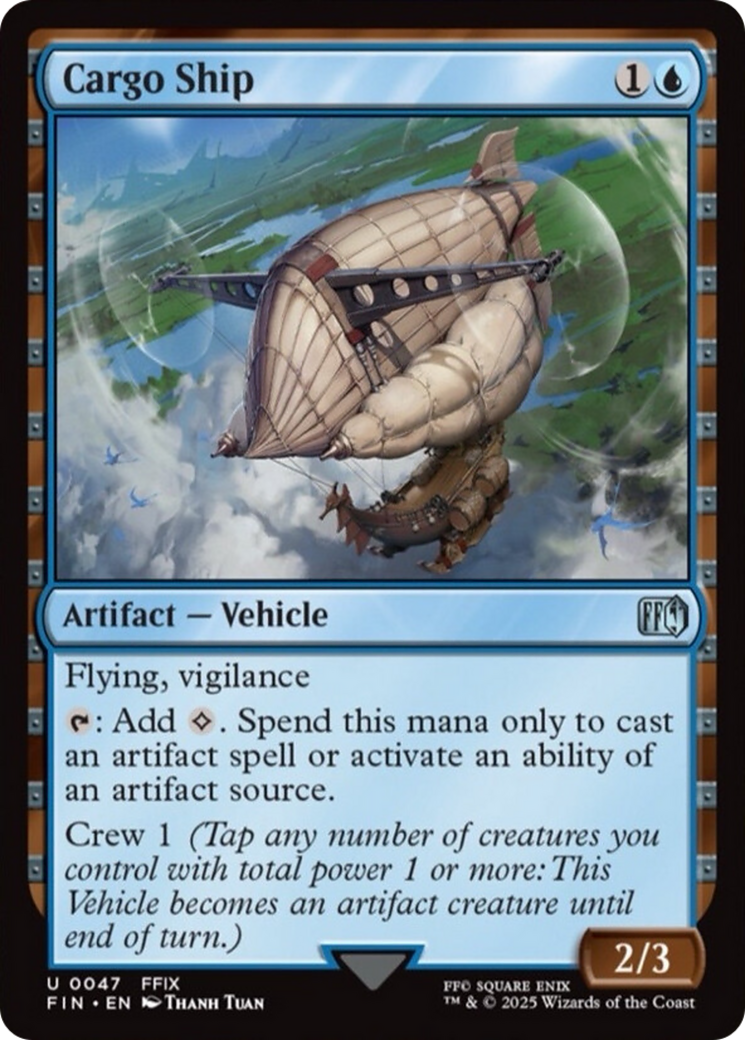Cargo Ship [FINAL FANTASY] | Jack's On Queen