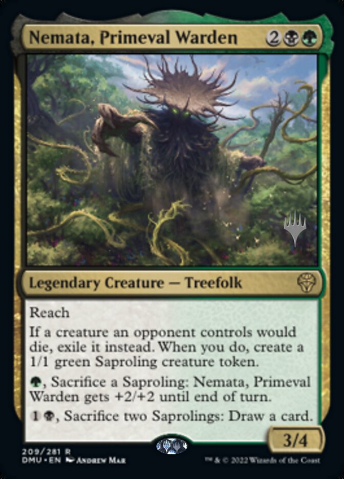 Nemata, Primeval Warden (Promo Pack) [Dominaria United Promos] | Jack's On Queen