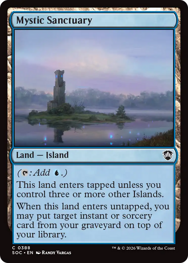 Mystic Sanctuary [Secrets of Strixhaven Commander] | Jack's On Queen