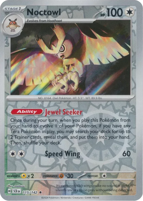 Noctowl (115/142) [Scarlet & Violet: Stellar Crown] | Jack's On Queen