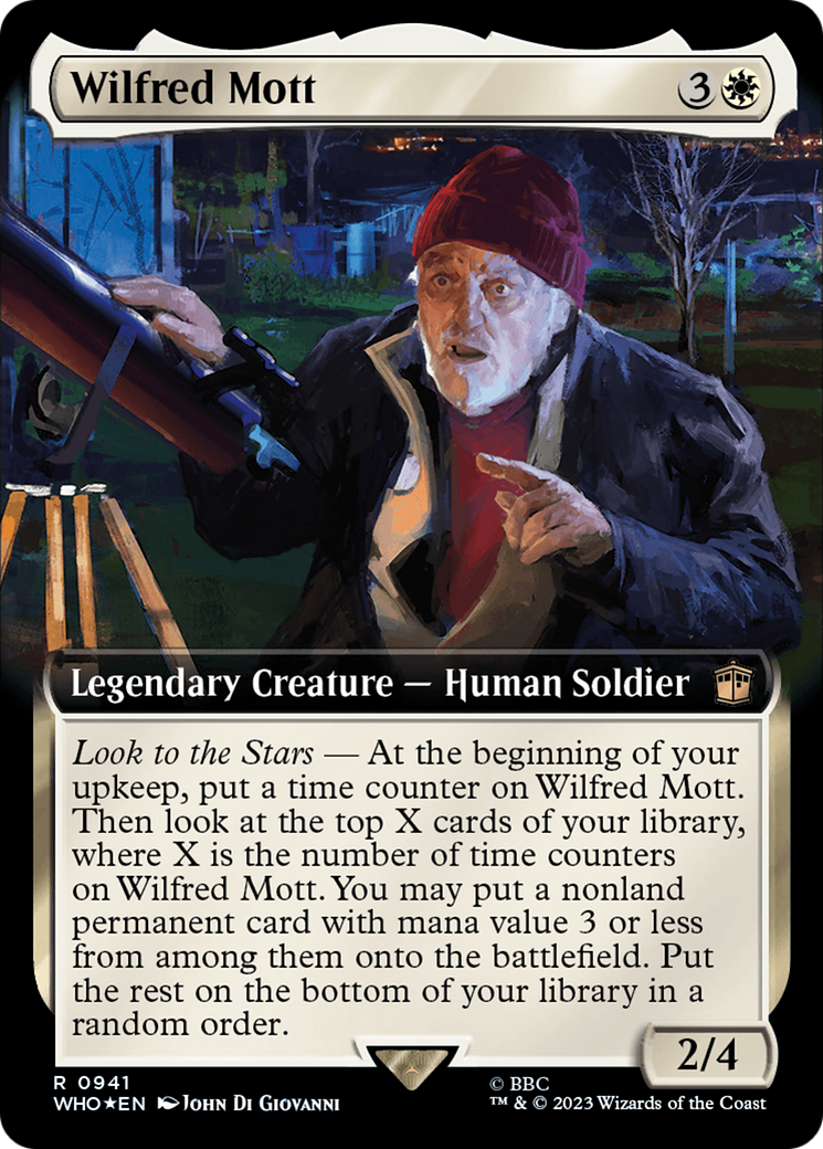 Wilfred Mott (Extended Art) (Surge Foil) [Doctor Who] | Jack's On Queen