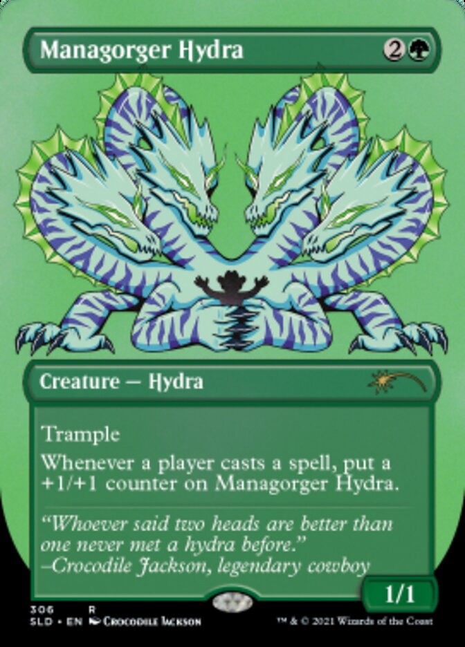 Managorger Hydra (Borderless) [Secret Lair Drop Series] | Jack's On Queen