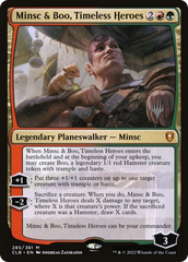 Minsc & Boo, Timeless Heroes (Promo Pack) [The Lost Caverns of Ixalan Promos] | Jack's On Queen