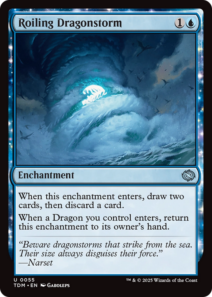 Roiling Dragonstorm [Tarkir: Dragonstorm] | Jack's On Queen