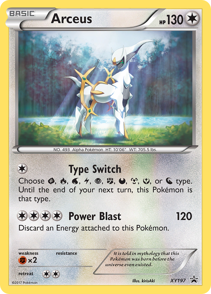 Arceus (XY197) [XY: Black Star Promos] | Jack's On Queen