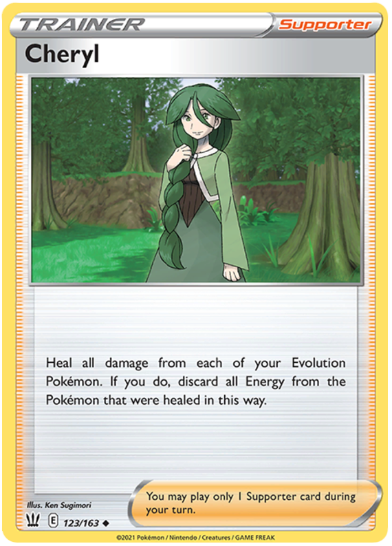 Cheryl (123/163) [Sword & Shield: Battle Styles] | Jack's On Queen