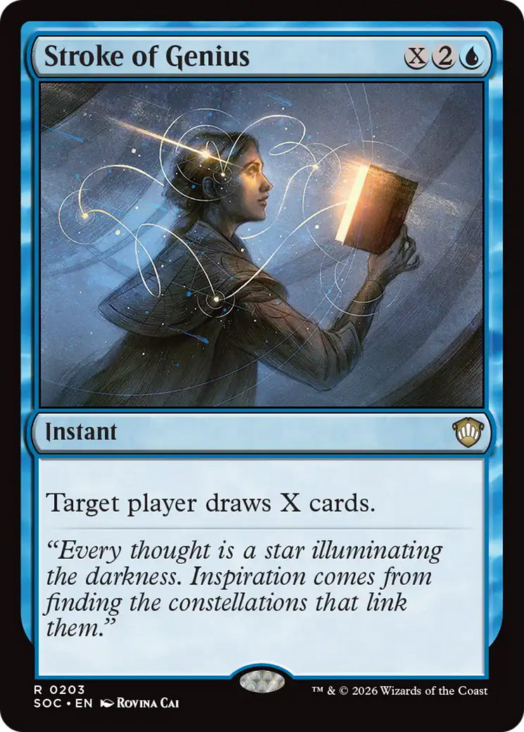 Stroke of Genius [Secrets of Strixhaven Commander] | Jack's On Queen