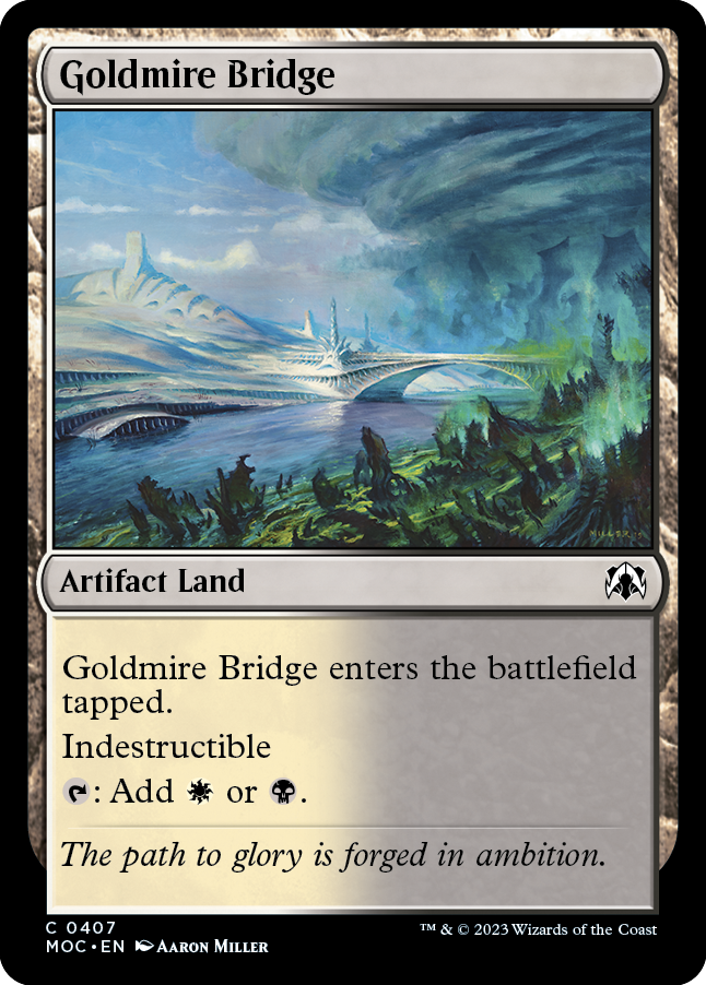 Goldmire Bridge [March of the Machine Commander] | Jack's On Queen