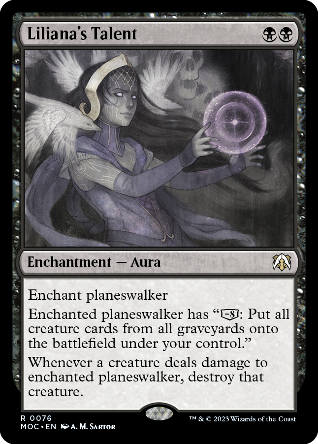 Liliana's Talent [March of the Machine Commander] | Jack's On Queen