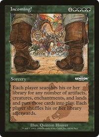 Incoming! (Oversized) [Oversize Cards] | Jack's On Queen