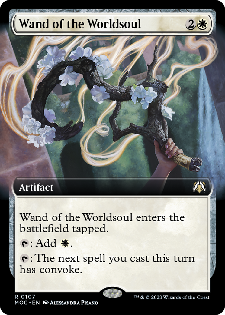 Wand of the Worldsoul (Extended Art) [March of the Machine Commander] | Jack's On Queen