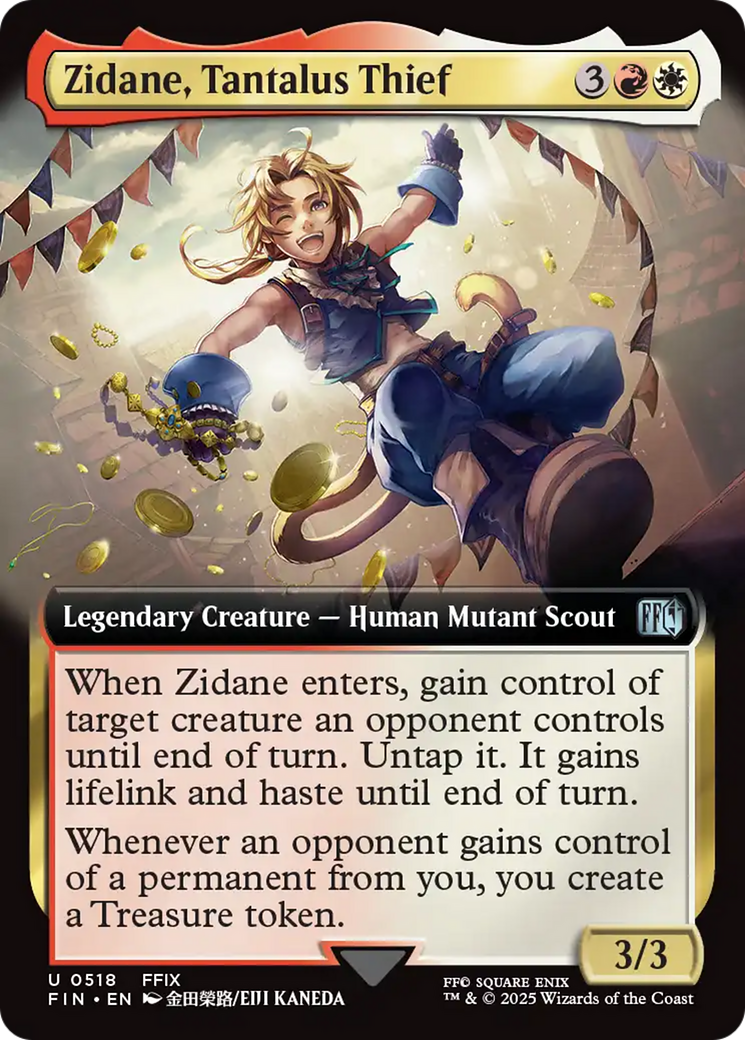 Zidane, Tantalus Thief (Extended Art) [FINAL FANTASY] | Jack's On Queen