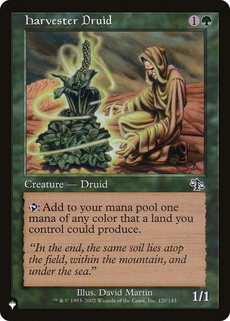 Harvester Druid [The List] | Jack's On Queen
