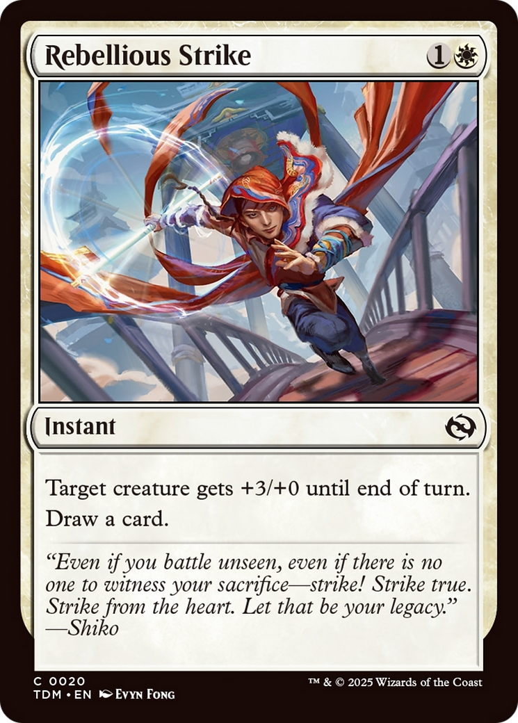 Rebellious Strike [Tarkir: Dragonstorm] | Jack's On Queen