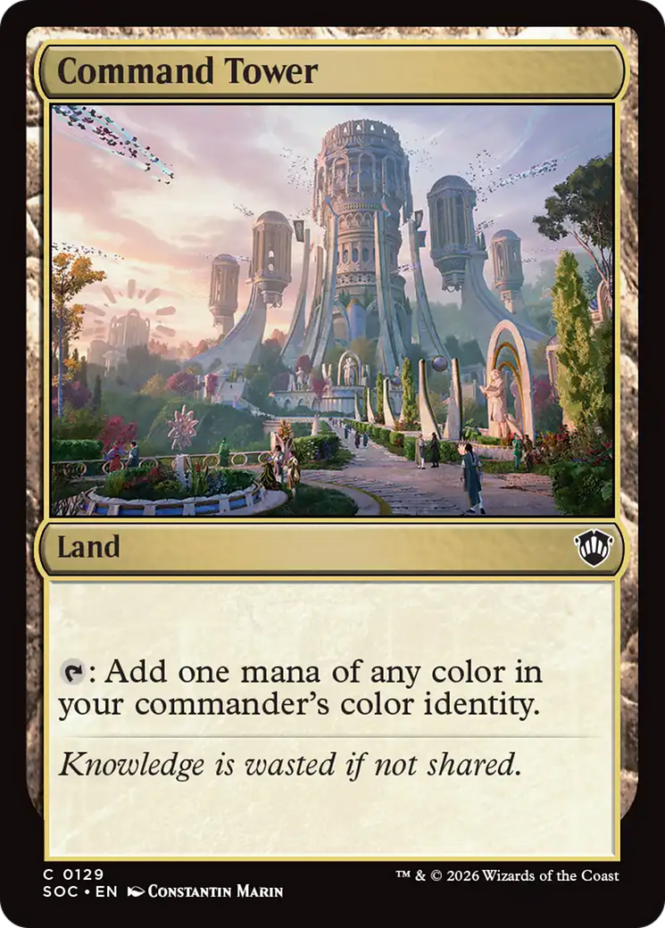 Command Tower [Secrets of Strixhaven Commander] | Jack's On Queen