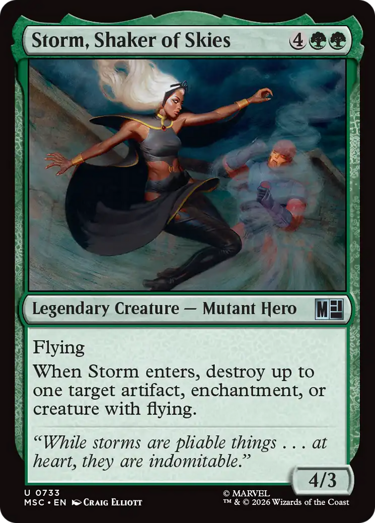 Storm, Shaker of Skies [Marvel Super Heroes Commander] | Jack's On Queen
