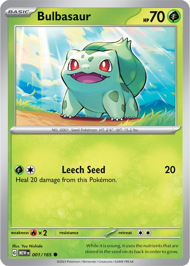 Bulbasaur (001/165) [Scarlet & Violet 151] | Jack's On Queen