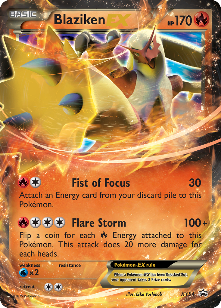 Blaziken EX (XY54) [XY: Black Star Promos] | Jack's On Queen