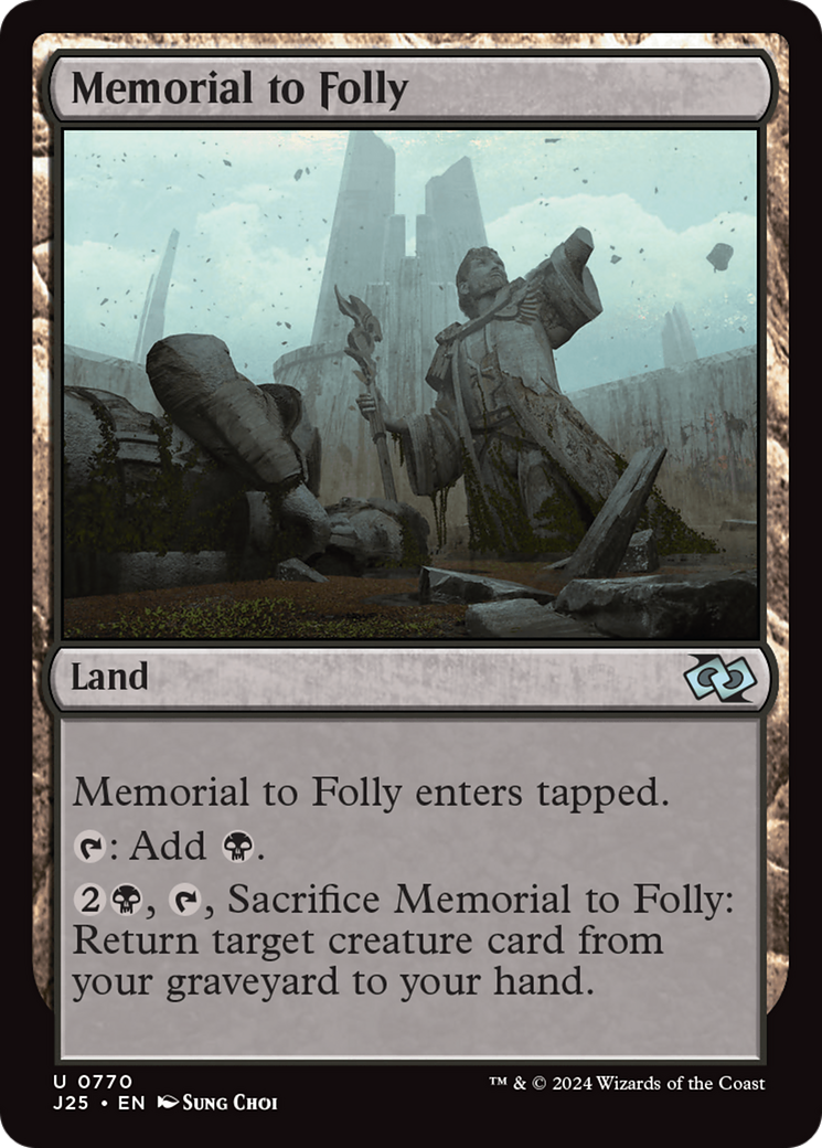 Memorial to Folly [Foundations Jumpstart] | Jack's On Queen