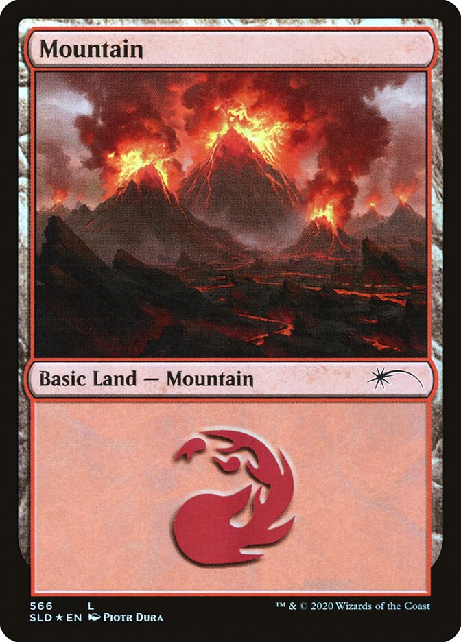 Mountain (Seismic) (566) [Secret Lair Drop Promos] | Jack's On Queen