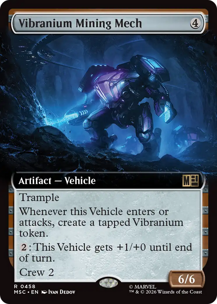 Vibranium Mining Mech (Extended Art) [Marvel Super Heroes Commander] | Jack's On Queen