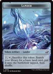 Drone // Lander (0005) Doubled-Sided Token [Edge of Eternities Tokens] | Jack's On Queen