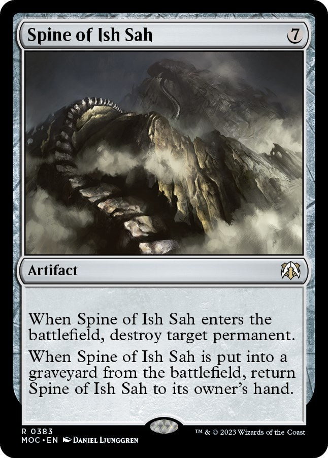 Spine of Ish Sah [March of the Machine Commander] | Jack's On Queen