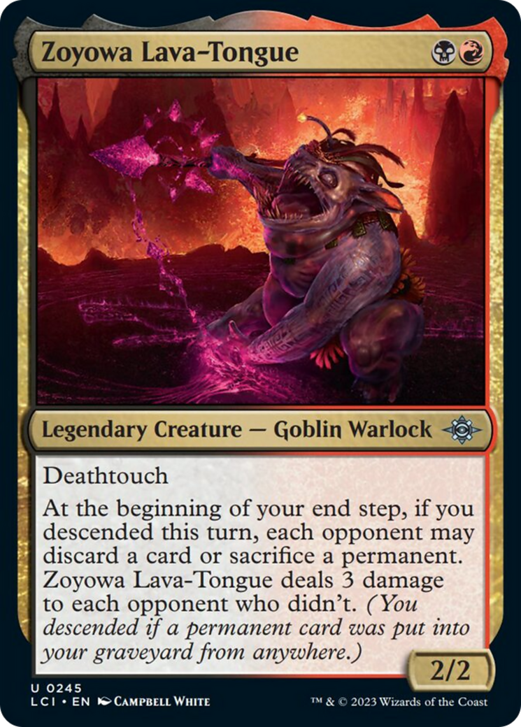 Zoyowa Lava-Tongue [The Lost Caverns of Ixalan] | Jack's On Queen