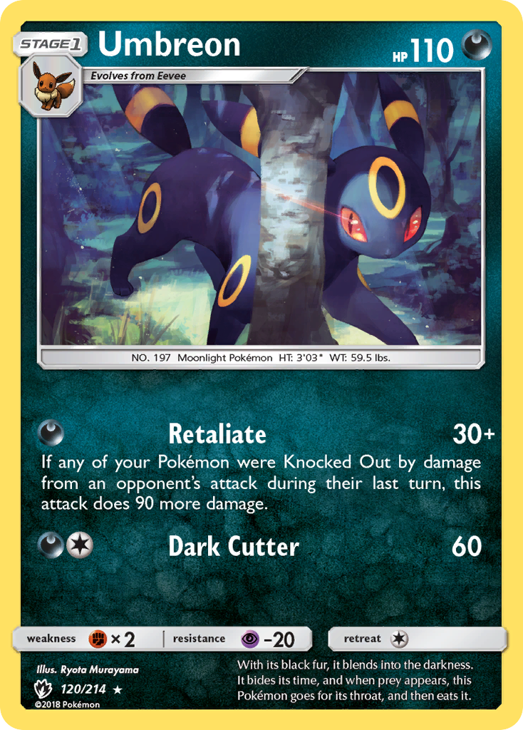 Umbreon (120/214) [Sun & Moon: Lost Thunder] | Jack's On Queen