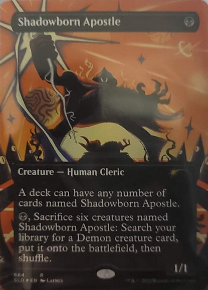 Shadowborn Apostle (Borderless) (684) [Secret Lair Drop Promos] | Jack's On Queen