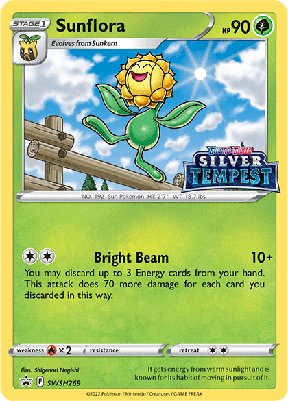 Sunflora (SWSH269) (Prerelease) [Sword & Shield: Black Star Promos] | Jack's On Queen