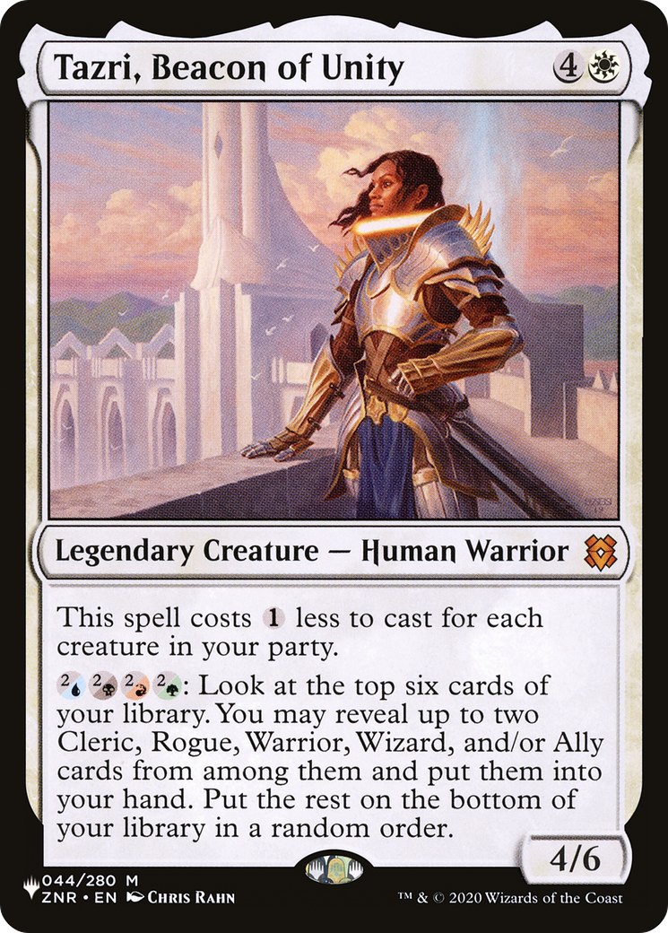 Tazri, Beacon of Unity (ZNR) [The List] | Jack's On Queen