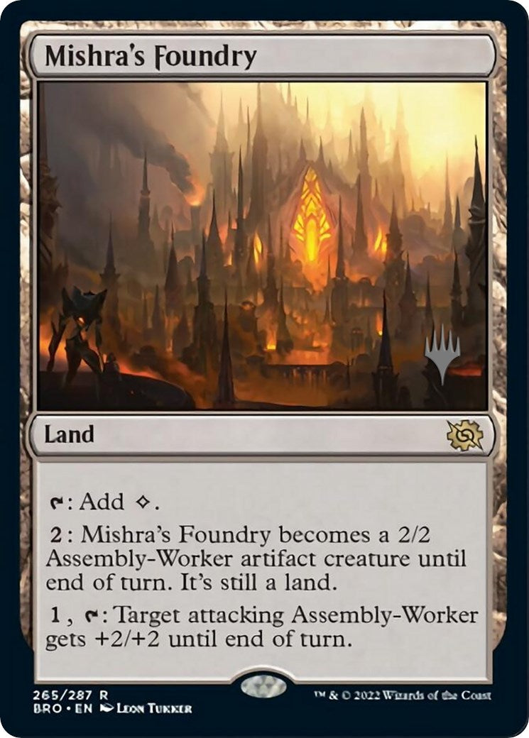 Mishra's Foundry (Promo Pack) [The Brothers' War Promos] | Jack's On Queen