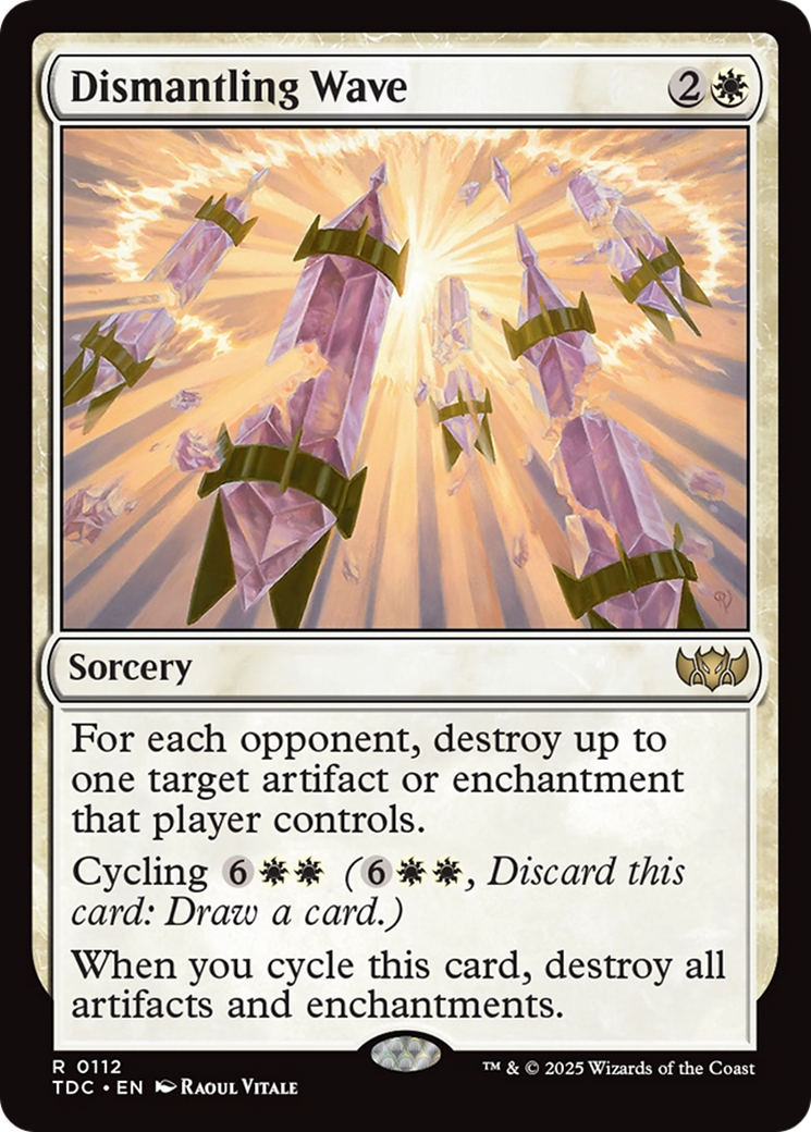 Dismantling Wave [Tarkir: Dragonstorm Commander] | Jack's On Queen