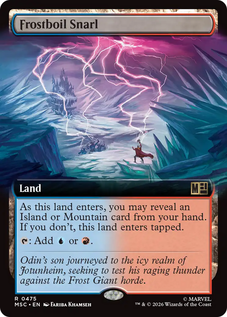 Frostboil Snarl (Extended Art) [Marvel Super Heroes Commander] | Jack's On Queen