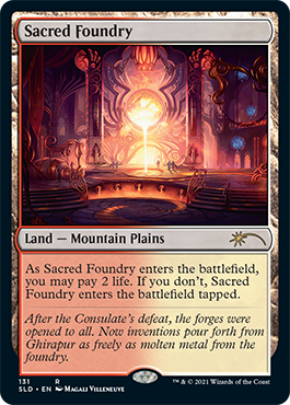 Sacred Foundry [Secret Lair Drop Series] | Jack's On Queen