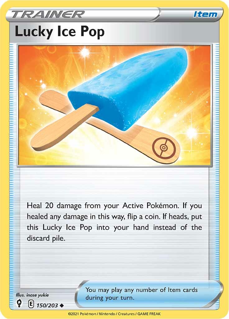 Lucky Ice Pop (150/203) [Sword & Shield: Evolving Skies] | Jack's On Queen