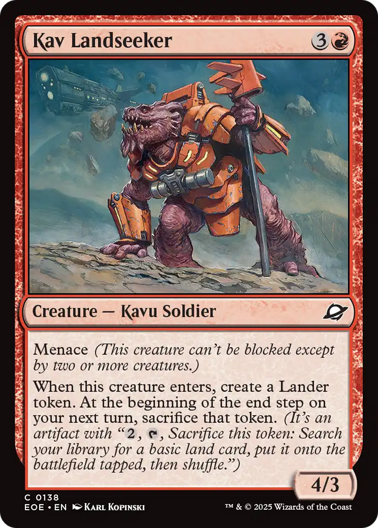Kav Landseeker [Edge of Eternities] | Jack's On Queen