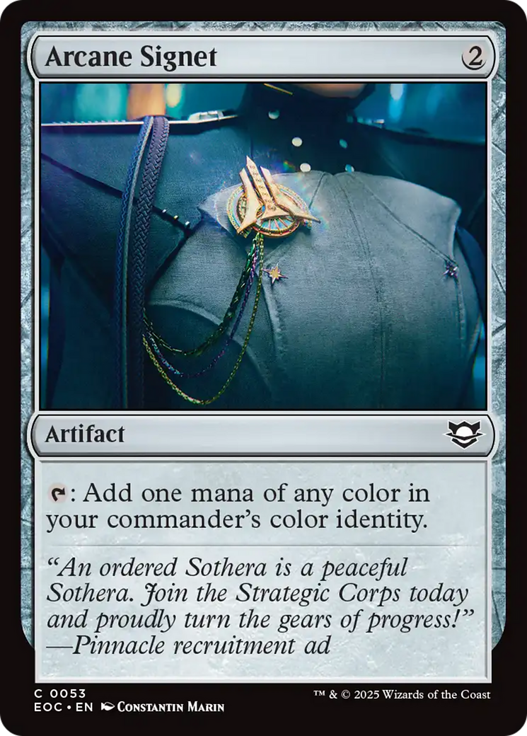 Arcane Signet [Edge of Eternities Commander] | Jack's On Queen
